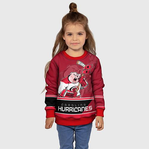Детские свитшоты Каролина Харрикейнз