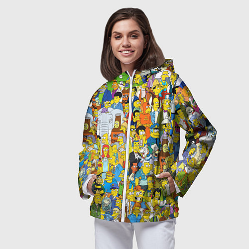 Женские ветровки из мультфильмов