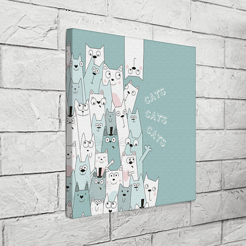 Холсты на стену с котами и кошками