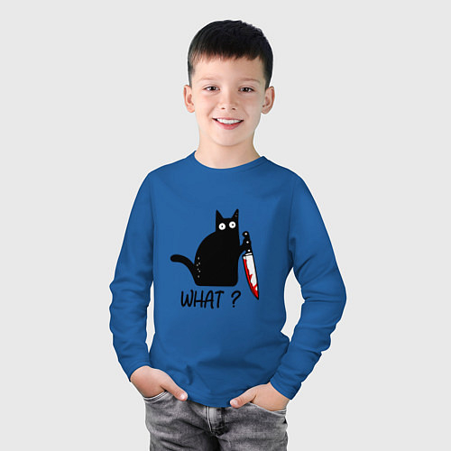 Детские футболки с рукавом с котами и кошками