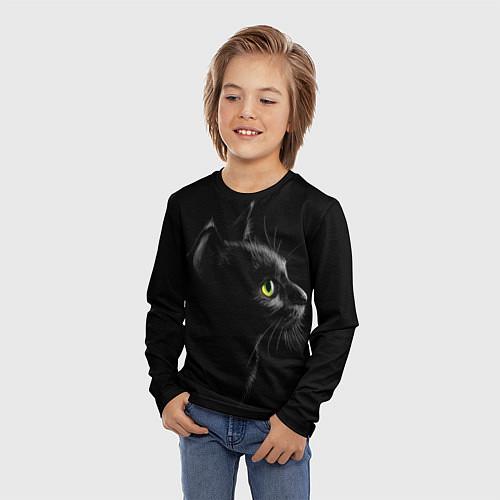 Детские футболки с рукавом с котами и кошками
