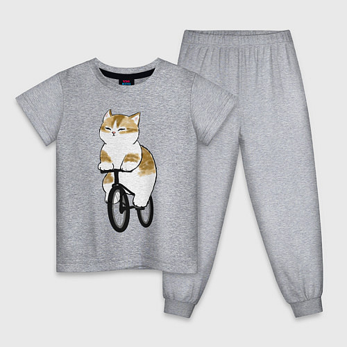 Детские пижамы с котами и кошками