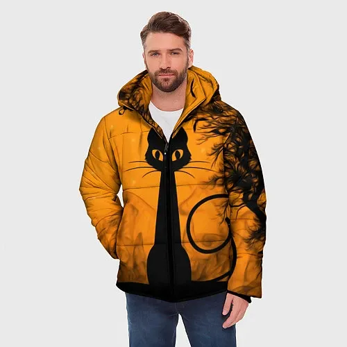 Куртки с капюшоном с котами и кошками