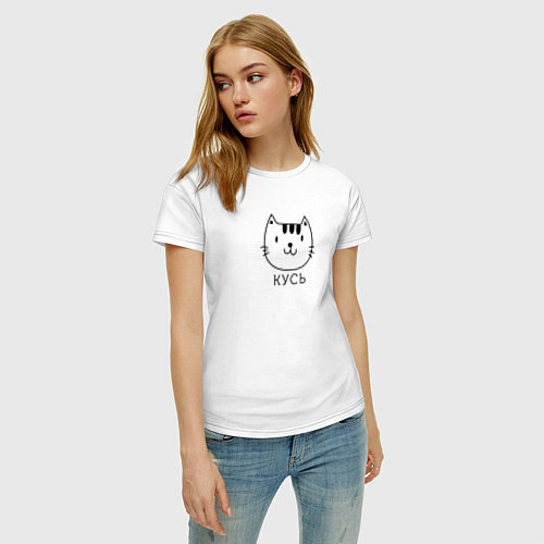 Женские футболки с котами и кошками