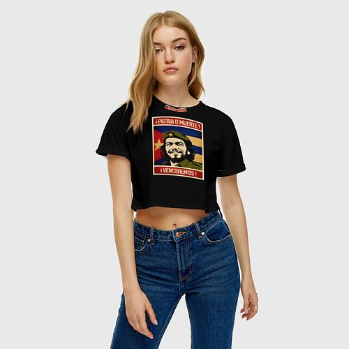 Женские укороченные футболки Че Гевара