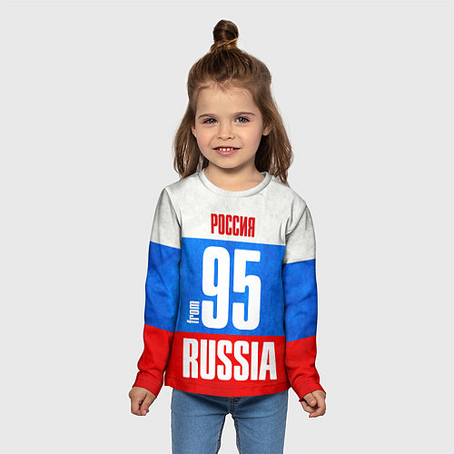 Детские 3D-лонгсливы Чечни