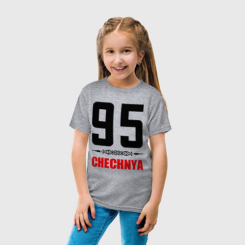 Детские хлопковые футболки Чечни