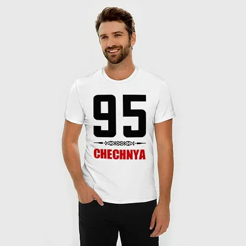 Мужские приталенные футболки Чечни