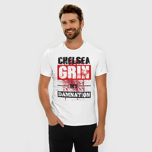 Мужские приталенные футболки Chelsea Grin