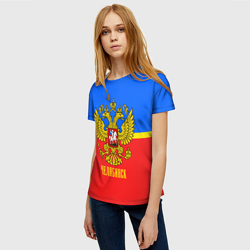 Женские 3D-футболки Челябинской области