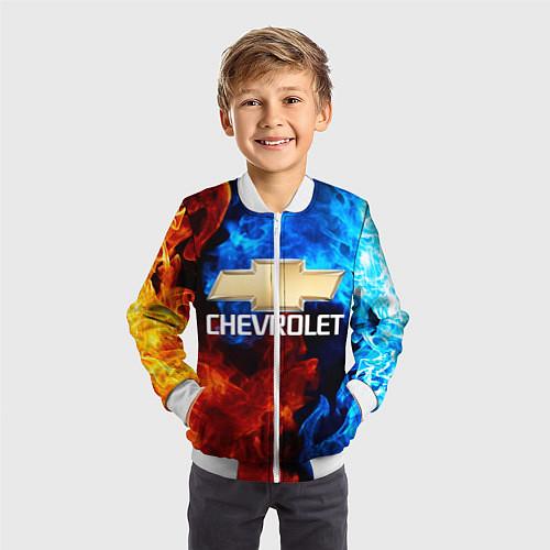 Детские куртки-бомберы Шевроле