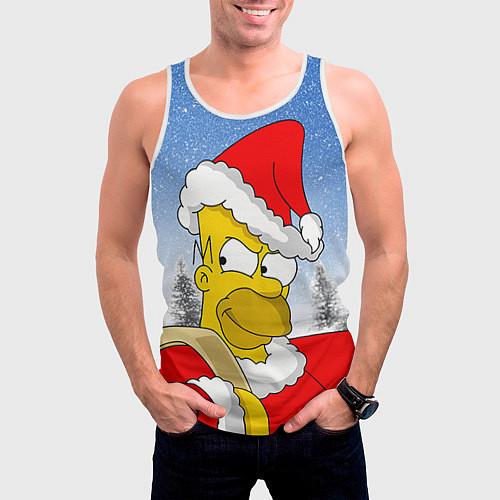 Рождественские мужские майки-безрукавки