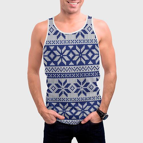 Рождественские мужские майки-безрукавки