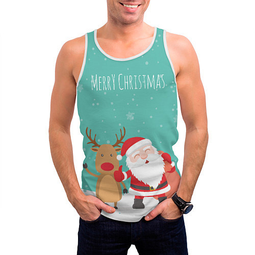 Рождественские майки-безрукавки