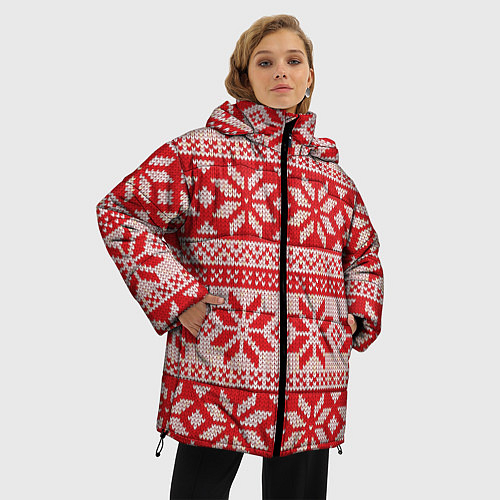 Женские рождественские куртки зимние