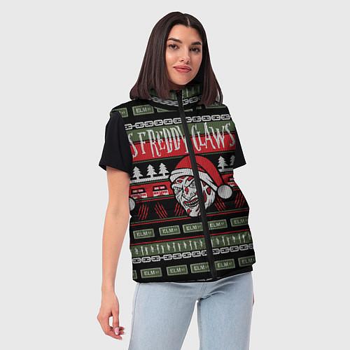 Рождественские женские жилетки