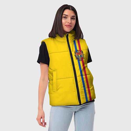 Женские жилетки с символикой СНГ