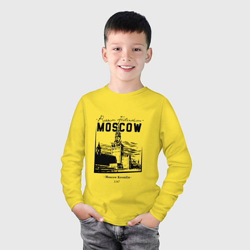 Детские футболки с рукавом с городами