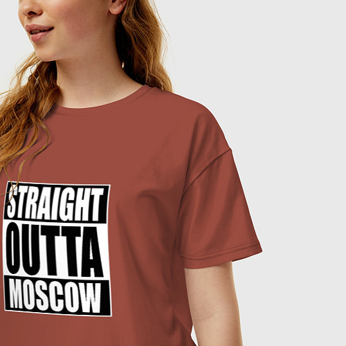 Женские футболки оверсайз с городами