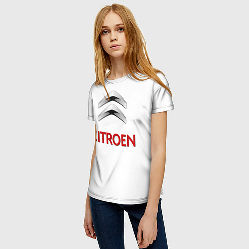 Женские 3D-футболки Ситроен