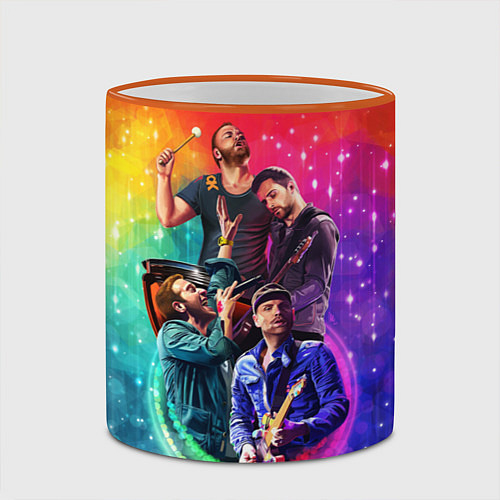 Кружки цветные Coldplay