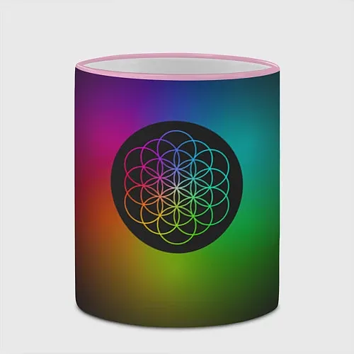 Кружки цветные Coldplay