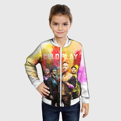 Детские куртки-бомберы Coldplay