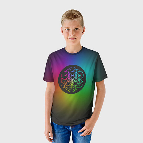 Детские 3D-футболки Coldplay
