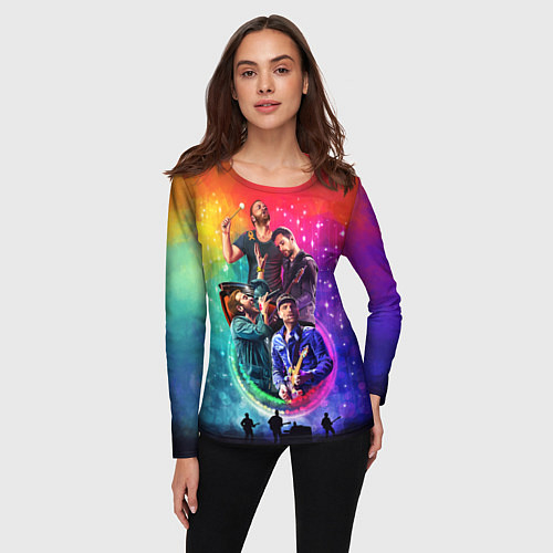 Женские футболки с рукавом Coldplay
