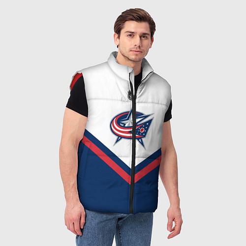 Мужские жилетки Коламбус Блю Джекетс