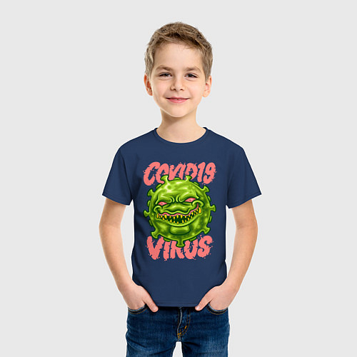 Детские футболки Коронавирус