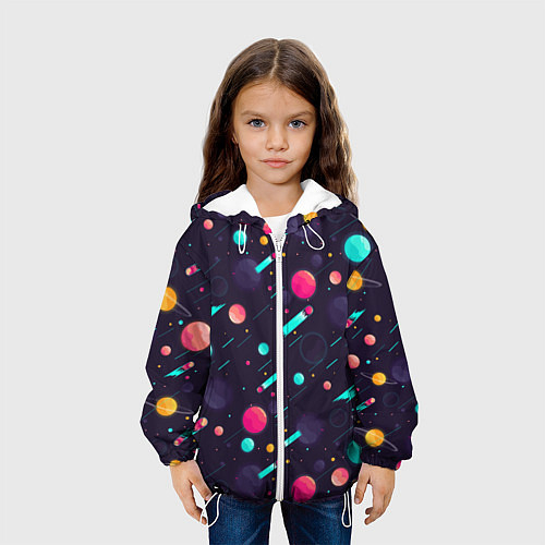 Детские демисезонные куртки ко дню космонавтики