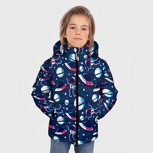 Детские куртки ко дню космонавтики