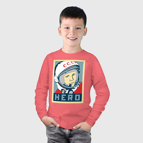 Детские футболки с рукавом ко дню космонавтики