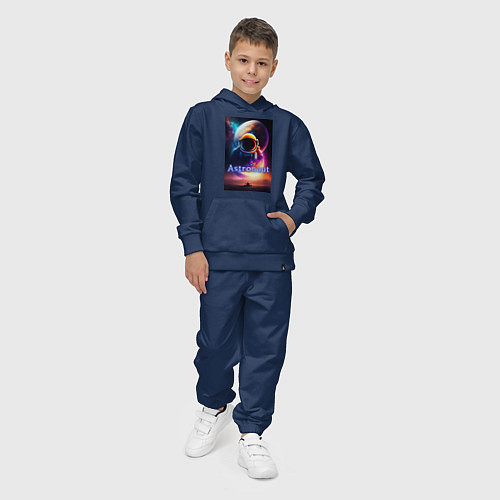 Детские хлопковые костюмы ко дню космонавтики