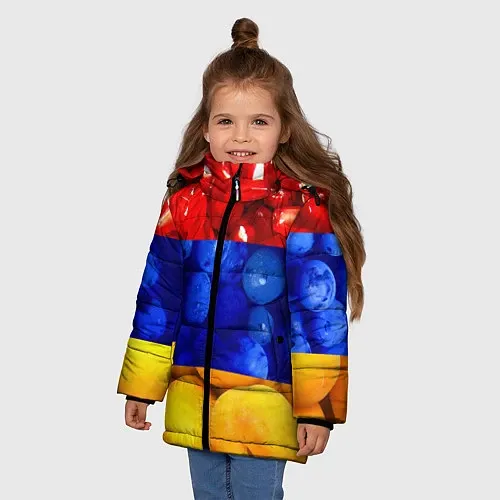 Детские Куртки зимние со странами