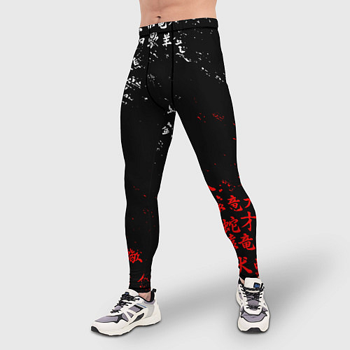 Мужские тайтсы-леггинсы со странами