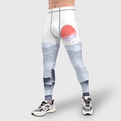 Мужские тайтсы-леггинсы со странами