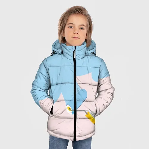 Креативные детские зимние куртки