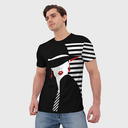 Мужские креативные 3d-футболки