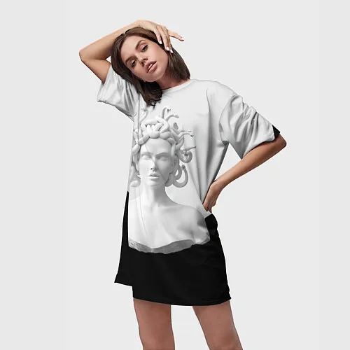 Креативные женские 3d-футболки