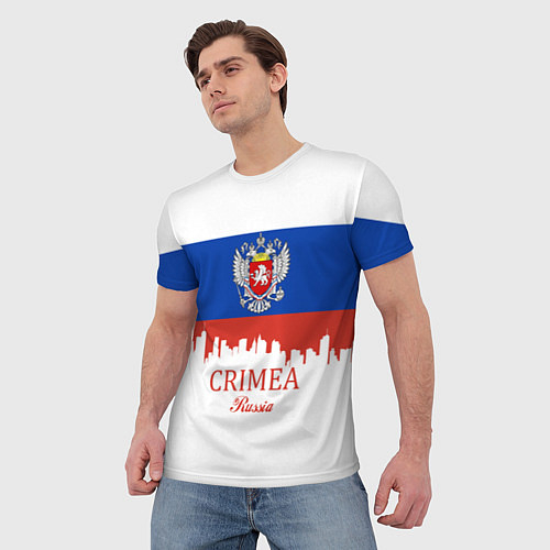 Мужские 3D-футболки Крыма