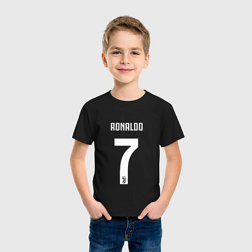 Детские хлопковые футболки Криштиану Роналду