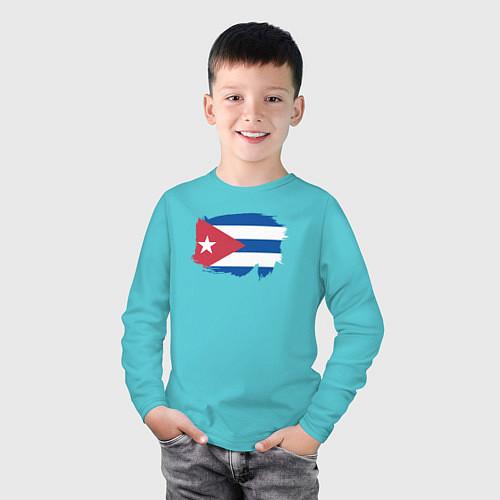 Кубинские детские футболки с рукавом