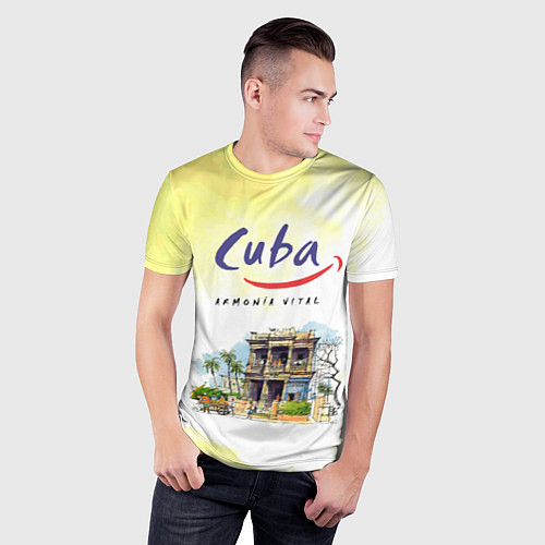Кубинские мужские 3d-футболки