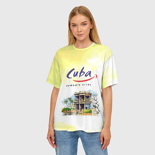 Кубинские женские 3d-футболки