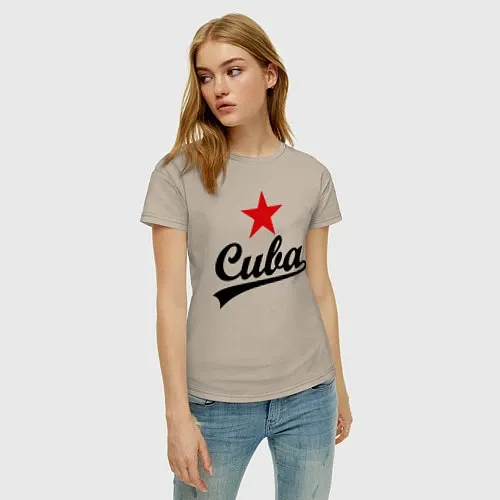 Женские кубинские футболки