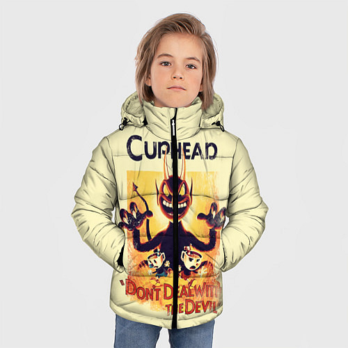 Детские зимние куртки Cuphead