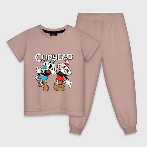 Детские пижамы Cuphead