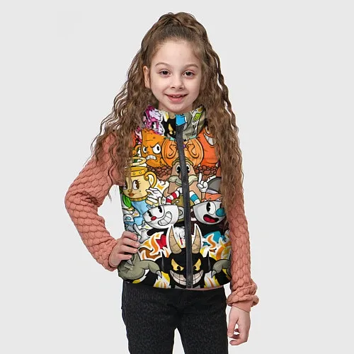 Детские жилетки Cuphead